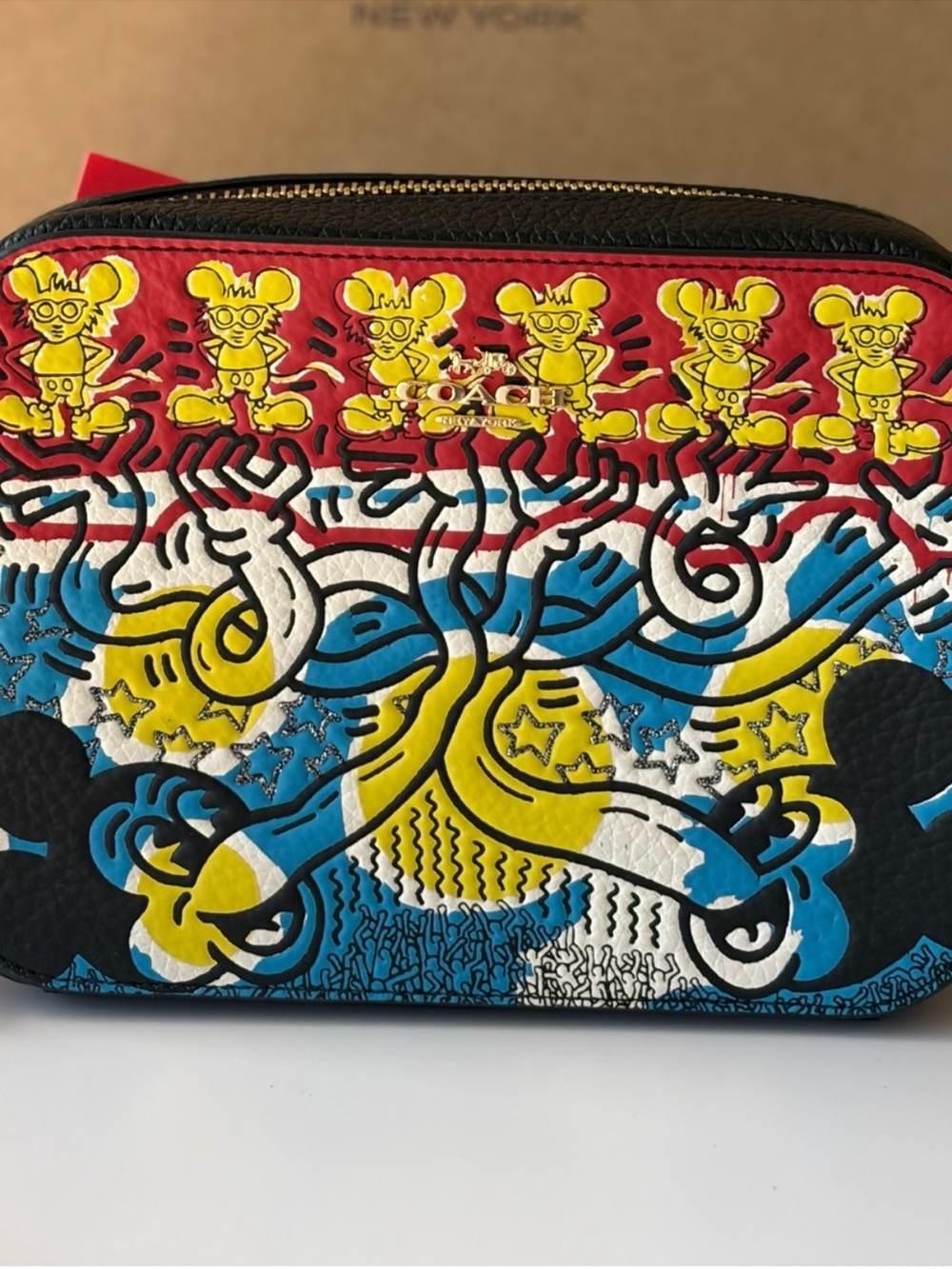 Coach Disney Mickey Mouse X
Keith Haring Mini Camera
Crossbody Bag NWT - Picture 15 of 16